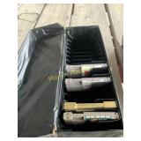 vintage Nintendo game case holder w/ Games RWE