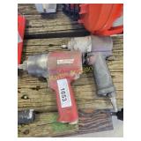 two Matco air impacts 3/8 and half inch