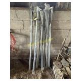7 Unused Air Planter Seed Tubes