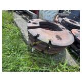 IH round wheel weights (4)