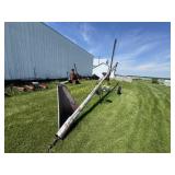 6' X 40' Electric Auger, 3 Hp W/ Hopper