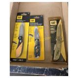 3 CAT knives