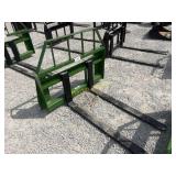 JD 48' Kivel pallet fork attachments for JD