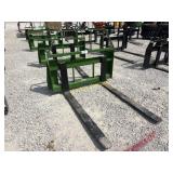 JD 48' Kivel pallet fork attachments for JD
