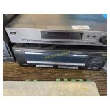RCA tape player and Sony FM radio