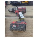 Milwaukee drill with battery