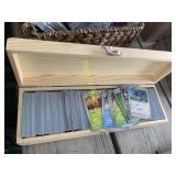 wood box of Pokï¿½mon cards  RWE