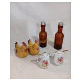 Vintage Salt & Pepper Shakers (3) +