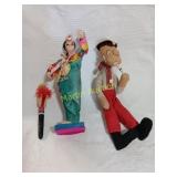 Bag of Vintage Dolls+
