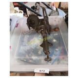 Misc box and apple peeler