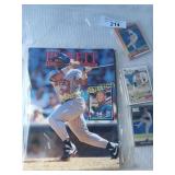 Sports cards Magazine and cards lot +