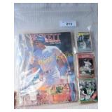 Sports cards Magazine and cards lot +