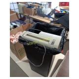 Paper shredder and waste can