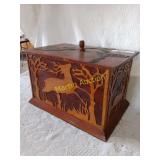 Wooden Deer Box +