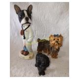 Dog Figuerines (3) +