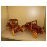 Wooden ford cars