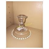 Clear candle stick