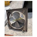 Metal box fan