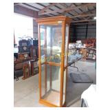 Glass display cabinet