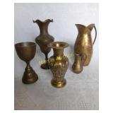 Cast Iron Figurines (5) +