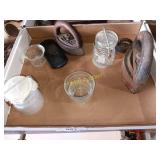 Irons and jars, misc