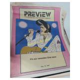 Elvis Presley Pantagraph Paper Clippings  +