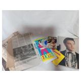 Elvis Presley Paper Clippings  +