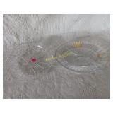 Glass Candy Trays (2) +