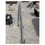 Barn door rails