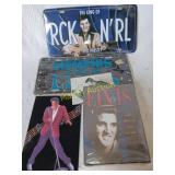 Elvis DvDs (2), Lics Plates (2) +