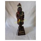 Indian Cast Iron Cigar Bank +