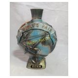 Jim Beam Empty World's Fair 1965 Bottle +