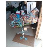 Horse and Buggy Weathervane +