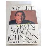 My life, Earving Magic Johnson Book Hardcover  +