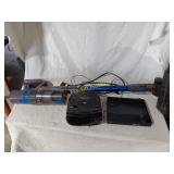 Handheld vacuum, DVD player, Sony radio