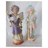 Glass Figurines (2) +