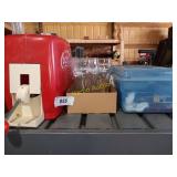 Coca-Cola items, and pocket knives