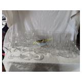Glassware, crystal Glassware
