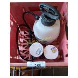 Sprayer, Salt and rack