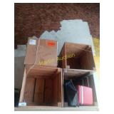 Wood boxes