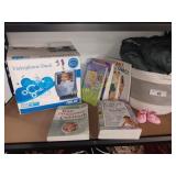 Baby books, videophone, baby items