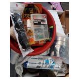 Rags and misc screws, glue and more