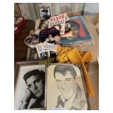 Antique Elvis pictures plus items