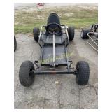 Black go kart