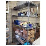 Rack and contents