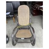 Wooden rocking chair