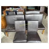 Leather chairs