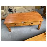 Wooden coffee table