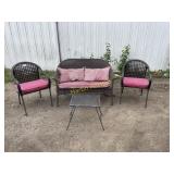 Outdoor chairs plus little table