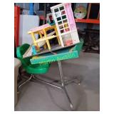 Vintage toys, seat needs repair